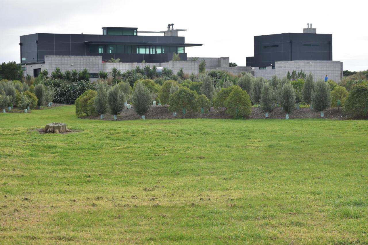 157 Field Way Luxury Lodge Waikanae Exterior foto