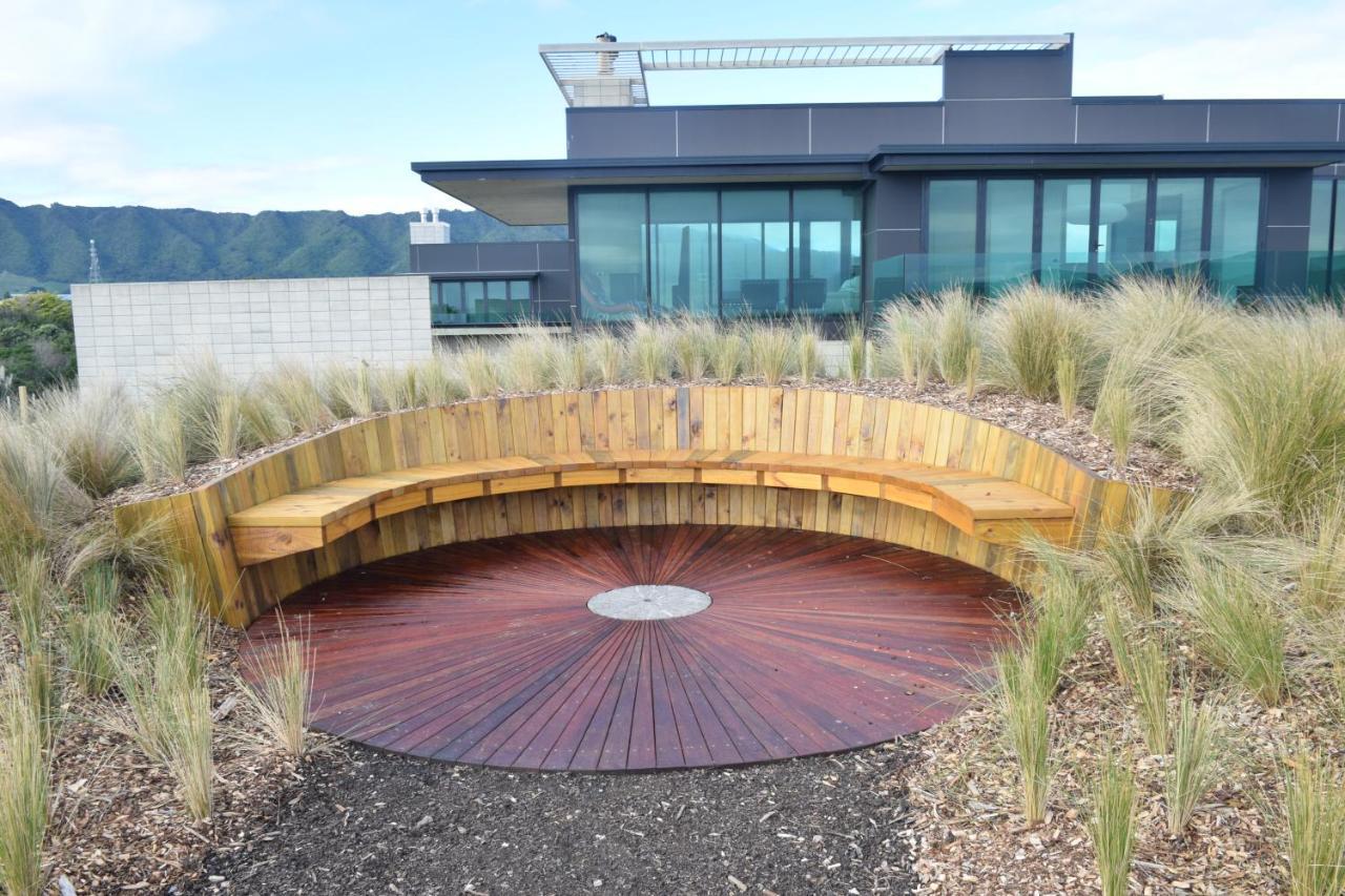 157 Field Way Luxury Lodge Waikanae Exterior foto